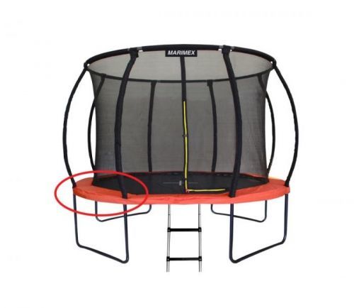 Kryt pružín oranžový - trampolína Marimex Premium 457 cm