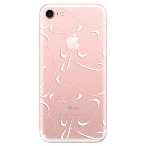 Odolné silikónové puzdro iSaprio - Fancy - white - iPhone 7