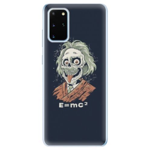 Odolné silikónové puzdro iSaprio - Einstein 01 - Samsung Galaxy S20+