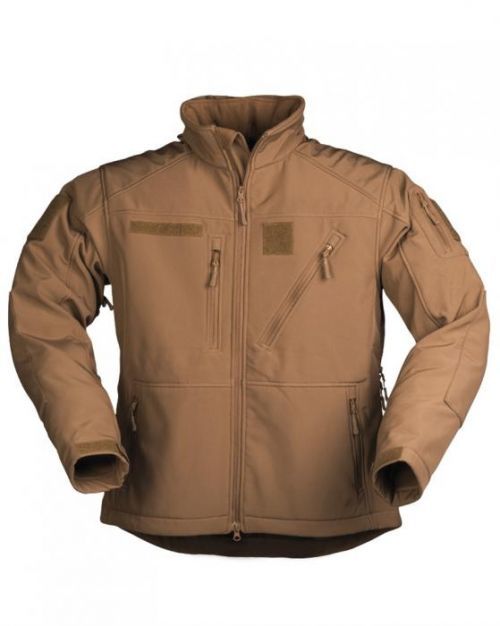 Softshellová bunda Mil-Tec SCU 14 - hnedá, XL