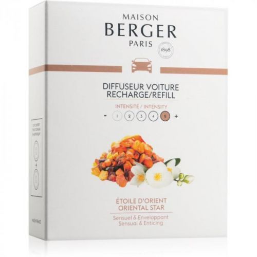 Maison Berger Paris Car Oriental Star vôňa do auta náhradná náplň 2 x 17 g