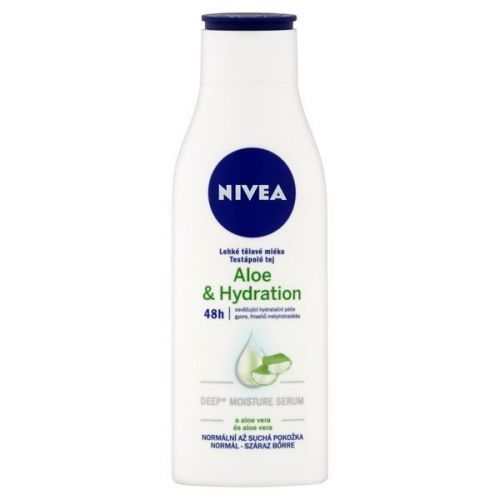Nivea Ľahké telové mlieko Aloe Hydration ( Body Lotion) 400 ml