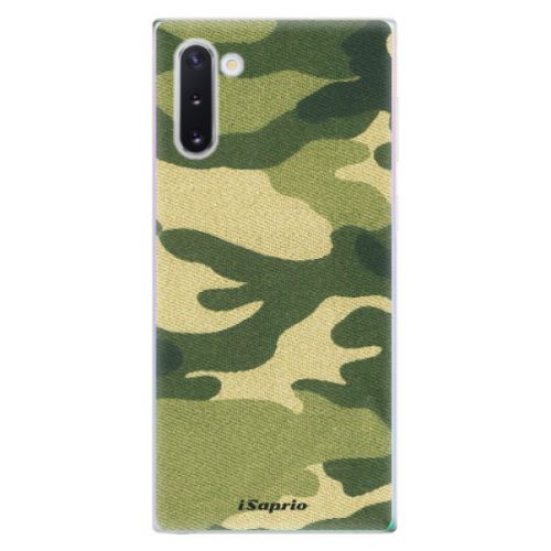 Odolné silikónové puzdro iSaprio - Green Camuflage 01 - Samsung Galaxy Note 10