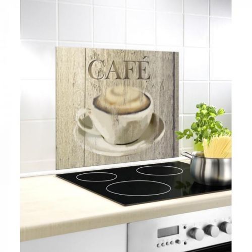 Sklenený kryt na stenu pri sporáku Wenko Café, 60 × 50 cm