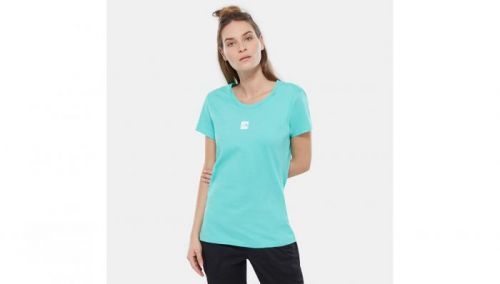 The North Face W S/S Fine Tee Retro Green tyrkysové T93YIGN0Q