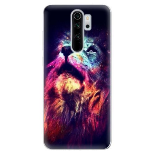 Odolné silikónové puzdro iSaprio - Lion in Colors - Xiaomi Redmi Note 8 Pro