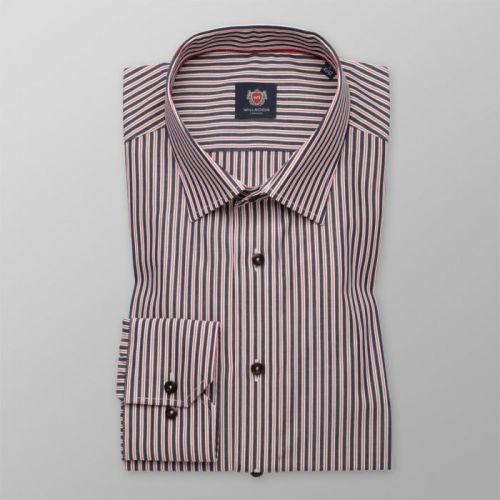 Košeľa slim fit s pásikmi (výška 164 - 170) 9821