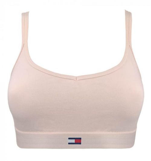 TOMMY HILFIGER - Flag Band braletka s nastaviteľnými ramienkami v svetloružovej farbe