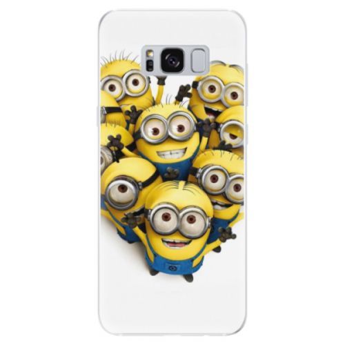 Odolné silikónové puzdro iSaprio - Mimons 01 - Samsung Galaxy S8