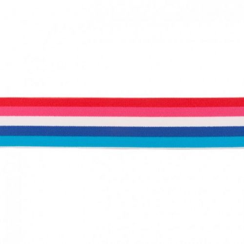 Guma hladká 4 cm Multistripe 6