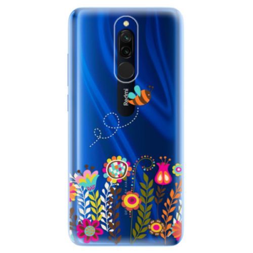 Odolné silikónové puzdro iSaprio - Bee 01 - Xiaomi Redmi 8
