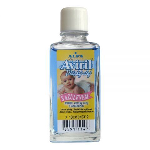 Aviril detský olej s azulénom 50ml