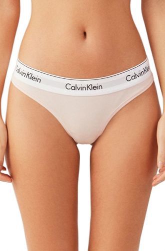 Calvin Klein Dámske nohavičky Thong F3786E-2NT S