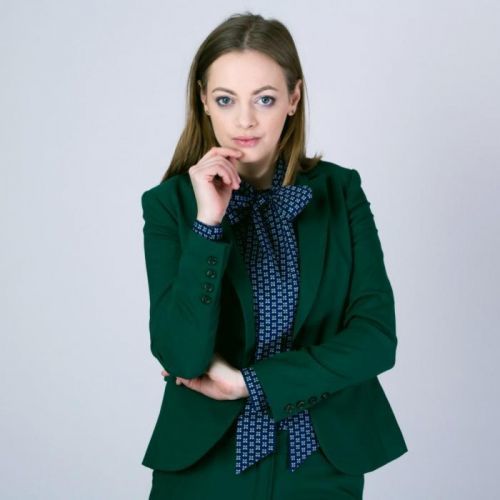 Dámske sako tmavo zelené 11577