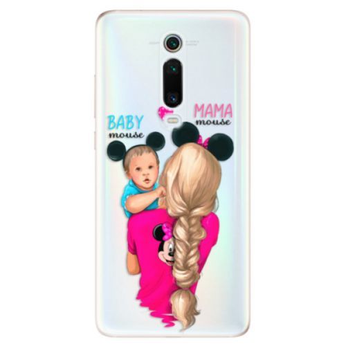 Odolné silikónové puzdro iSaprio - Mama Mouse Blonde and Boy - Xiaomi Mi 9T Pro