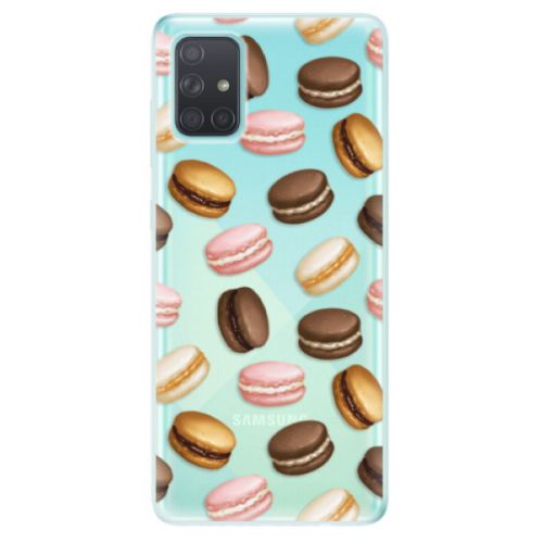 Odolné silikónové puzdro iSaprio - Macaron Pattern - Samsung Galaxy A71
