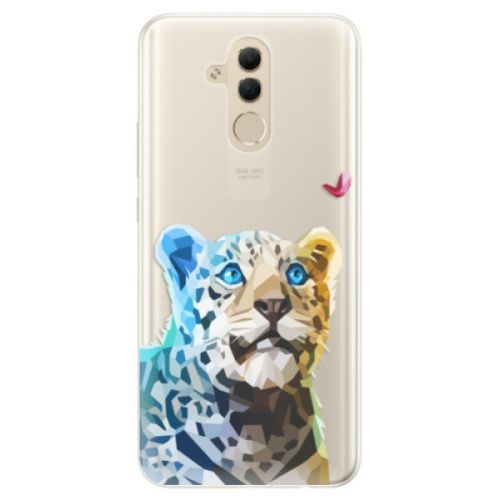 Silikónové puzdro iSaprio - Leopard With Butterfly - Huawei Mate 20 Lite