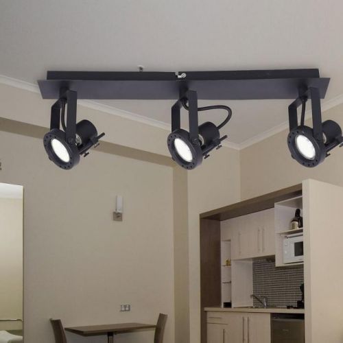 Lampa Medison-3 sandy black LS3
