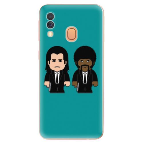 Odolné silikónové puzdro iSaprio - Pulp Fiction - Samsung Galaxy A40