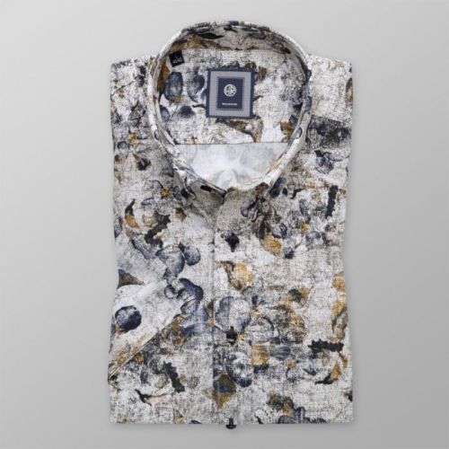 Košeľa Slim Fit s jemným kvetinovým vzorom (výška 176 - 182) 10494