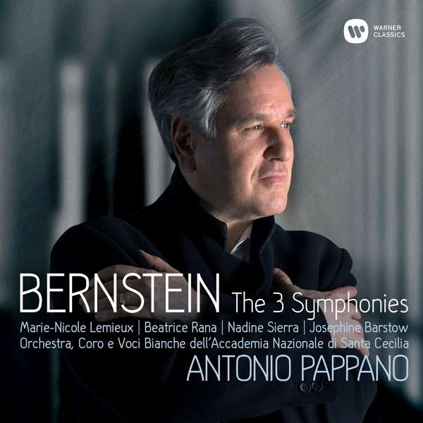 CD RANA/SIERRA/LEMIEUX/ORCHESTRA DELL'ACCADEMIA NAZIONALE DI SANTA CECILIA/PAPPANO - BERNSTEIN: SYMPHONIES NOS. 1 - 3, PRELUDE, FUGUE & RIFFS
