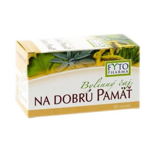 FYTO Bylinný čaj na dobrú pamäť 20x1,25g