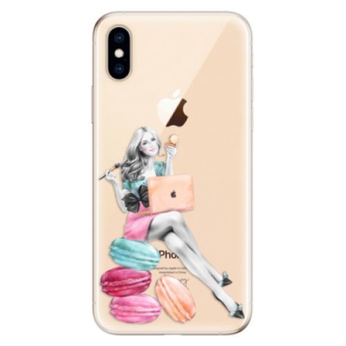 Odolné silikónové puzdro iSaprio - Girl Boss - iPhone XS