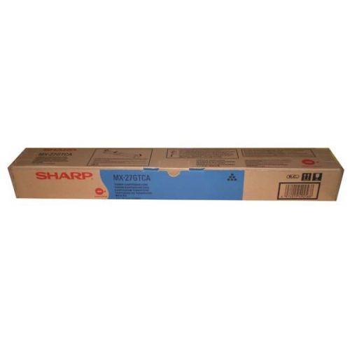 Sharp originál toner MX-27GTCA, cyan, 15000str., Sharp MX 2300N, 2700N