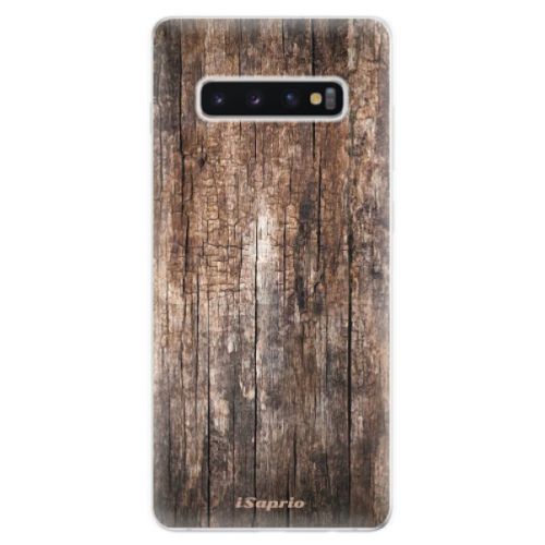 Odolné silikonové pouzdro iSaprio - Wood 11 - Samsung Galaxy S10+
