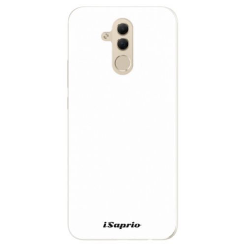 Silikónové puzdro iSaprio - 4Pure - bílý - Huawei Mate 20 Lite