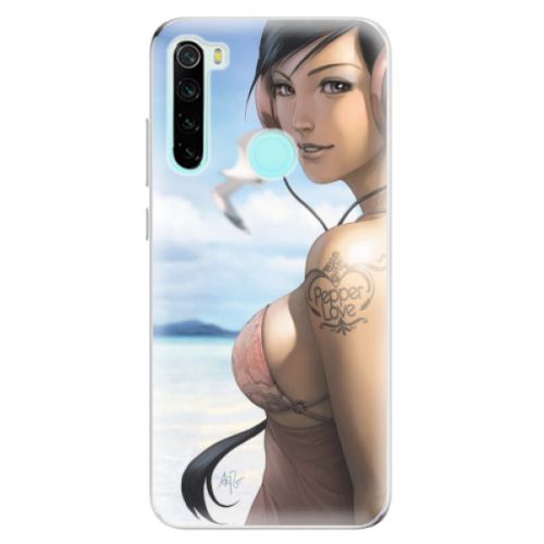 Odolné silikónové puzdro iSaprio - Girl 02 - Xiaomi Redmi Note 8