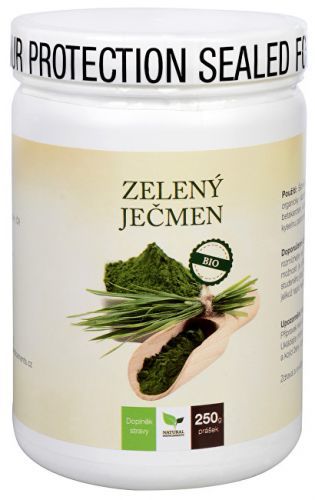 Natural Medicaments Zelený jačmeň BIO 250 g