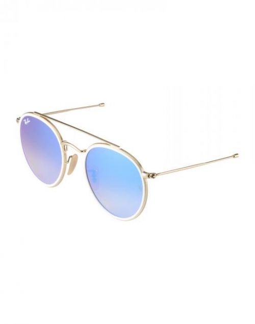 Ray-Ban Slnečné okuliare  modré / zlatá / prírodná biela