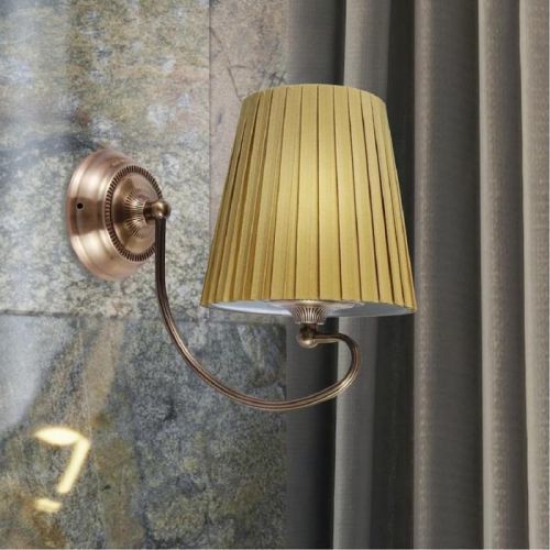 Mozart Svietniková lampa 1x60w E27 Patyna Meď