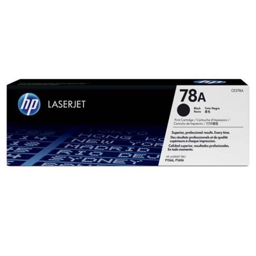 HP originál toner CE278AD, black, 4200 (2x2100)str., HP 78A, HP LaserJet Pro P1566, M1536, dual pack, 2ks