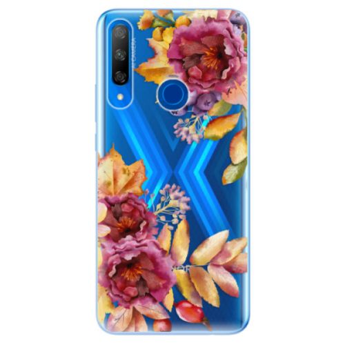 Odolné silikónové puzdro iSaprio - Fall Flowers - Huawei Honor 9X