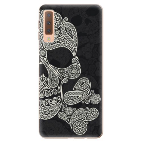 Odolné silikónové puzdro iSaprio - Mayan Skull - Samsung Galaxy A7 (2018)