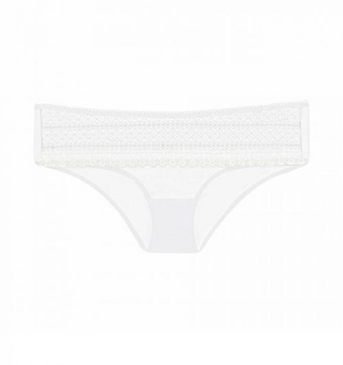 DKNY - Lace biele luxusné čipkované nohavičky