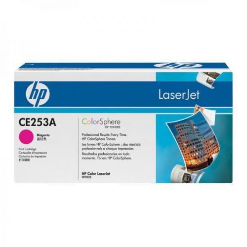 HP originál toner CE253A, magenta, 7000str., HP 504A, HP Color LaserJet CP3525