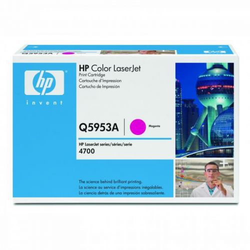 HP originál toner Q5953A, magenta, 10000str., HP 643A, HP Color LaserJet 4700, n, dn, dtn, ph+