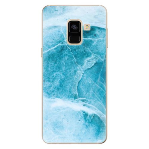 Odolné silikónové puzdro iSaprio - Blue Marble - Samsung Galaxy A8 2018