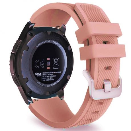 Samsung Gear S3 Silicone Sport remienok, Sand Pink