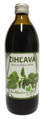 EkoMedica Šťava Žihľava 99,8% - 500 ml 500 ml