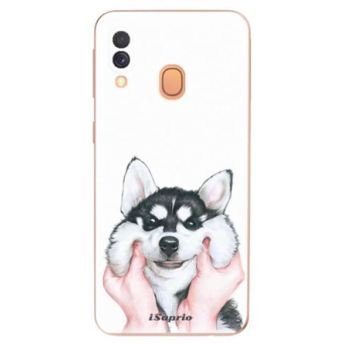 Odolné silikónové puzdro iSaprio - Malamute 01 - Samsung Galaxy A40