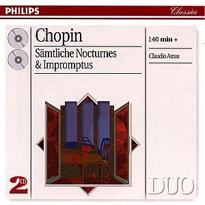 CD ARRAU CLAUDIO - NOKTURNA/IMPROMPTUS