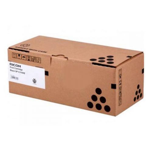 Ricoh originál toner 406348, 407638, black, 2500str., low capacity, Ricoh SP C310, C311, C312, SP C231, C232