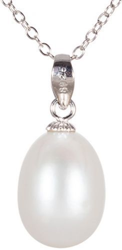 JwL Luxury Pearls Prívesok s pravou bielou perlou JL0437