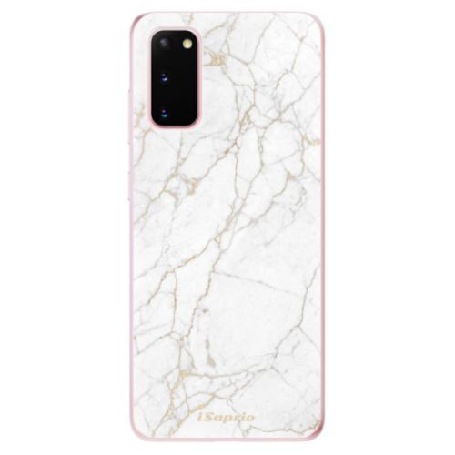 Odolné silikónové puzdro iSaprio - GoldMarble 13 - Samsung Galaxy S20