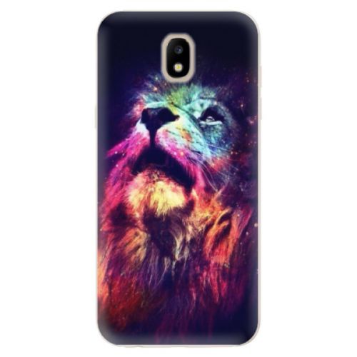 Odolné silikónové puzdro iSaprio - Lion in Colors - Samsung Galaxy J5 2017