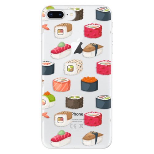 Odolné silikónové puzdro iSaprio - Sushi Pattern - iPhone 8 Plus